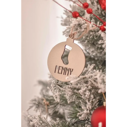 Classic Wooden Christmas Ornament - Timber Tinkers