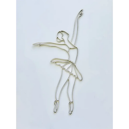 Dancer wall plaque - Timber Tinkers