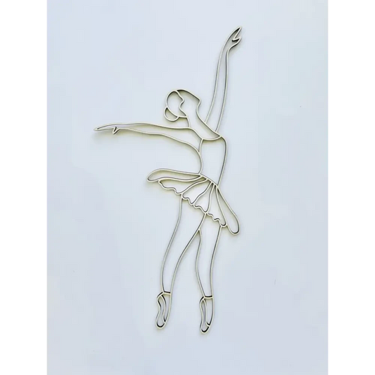 Dancer wall plaque - Timber Tinkers