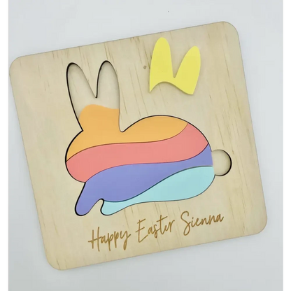 Easter Bunny Puzzle - Timber Tinkers