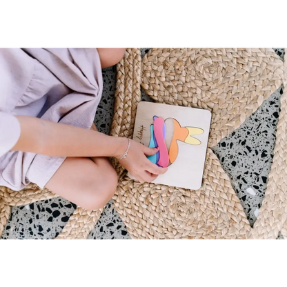 Easter Bunny Puzzle - Timber Tinkers
