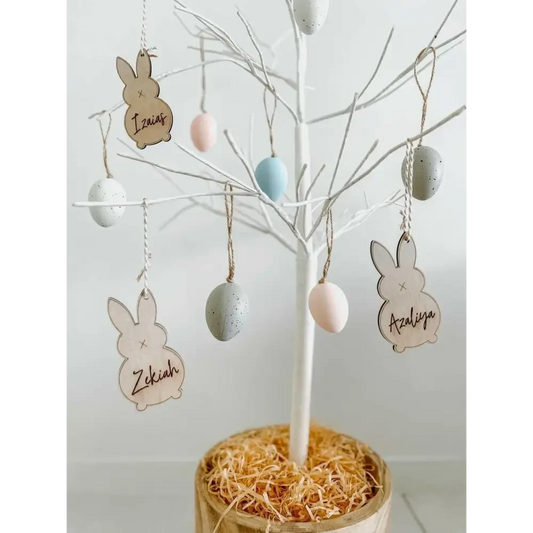 Easter Tag - Bunny - Timber Tinkers