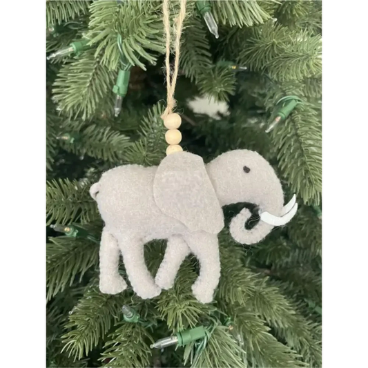 Elephant Ornament - Timber Tinkers