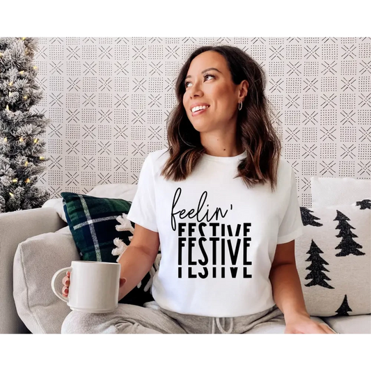 Feelin Festive T-Shirt - Timber Tinkers