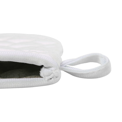 Oven Mitt & Pot Holder Set - Grey Heart