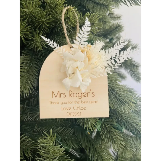 Floral Ornament - Timber Tinkers