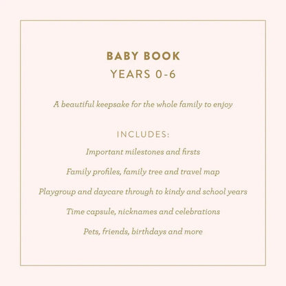 Fox & Fallow Baby Book Grey - Timber Tinkers