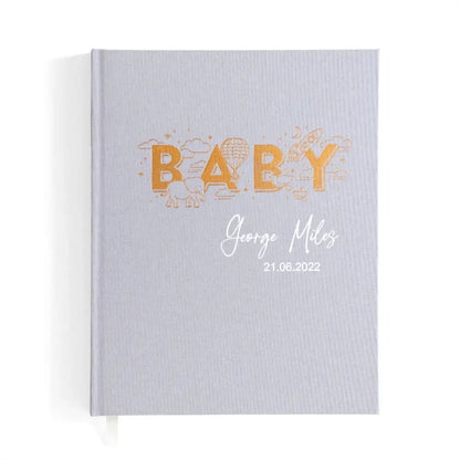 Fox & Fallow Baby Book Grey - Timber Tinkers