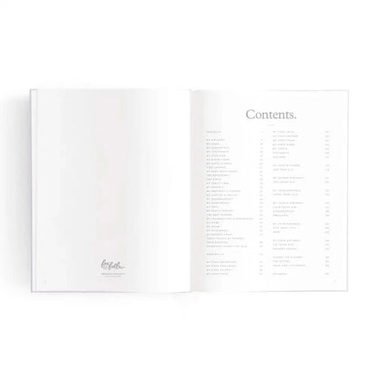 Fox & Fallow Baby Book Rose