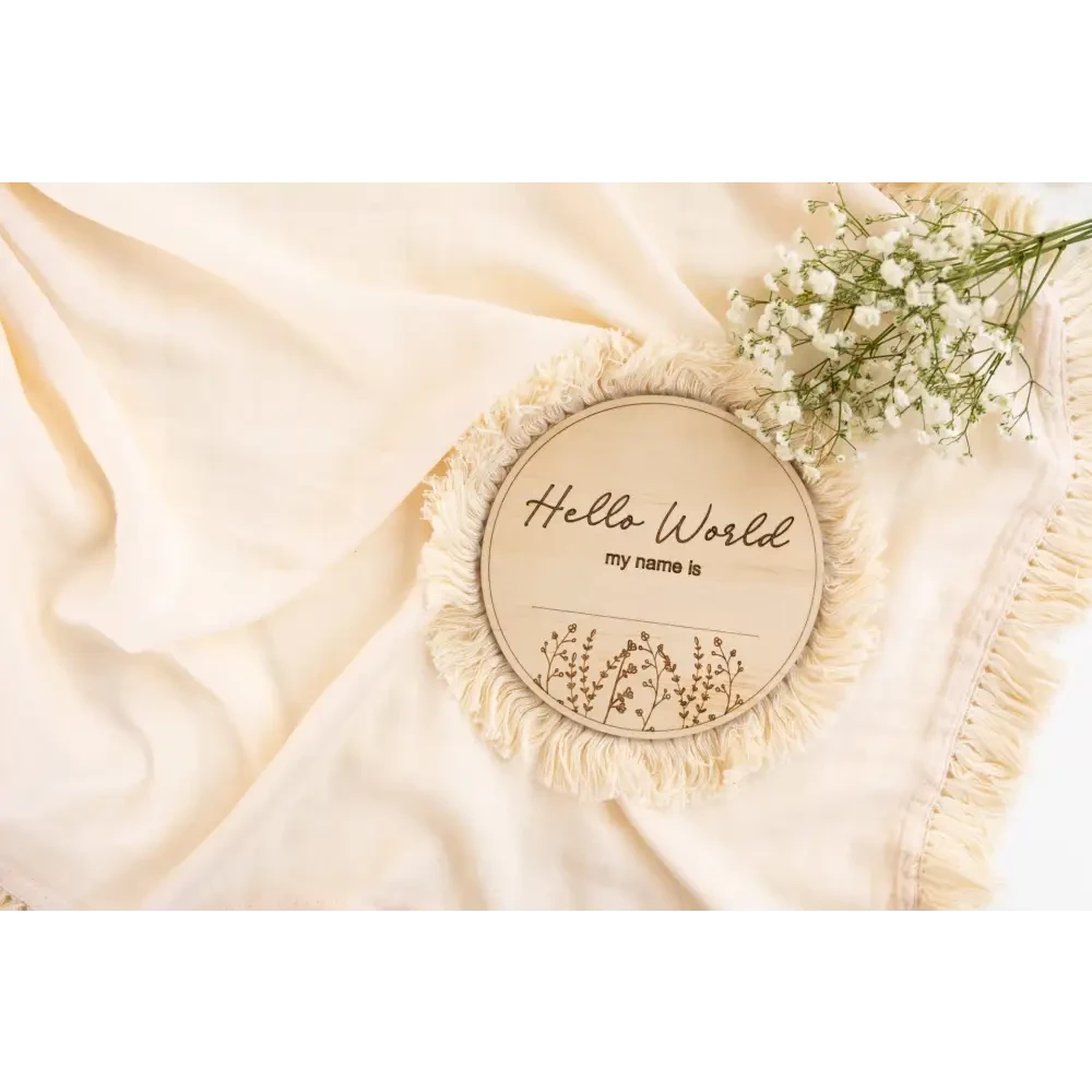 Fringed Swaddle - Timber Tinkers