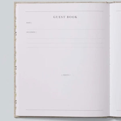 Guest Book (grey)
