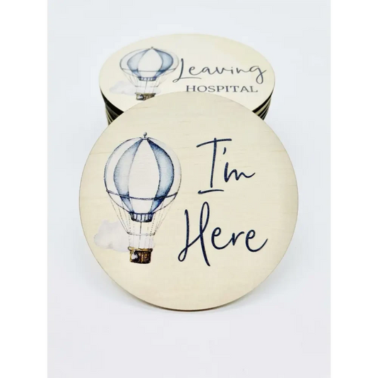 Hot Air Balloon Milestones - Timber Tinkers
