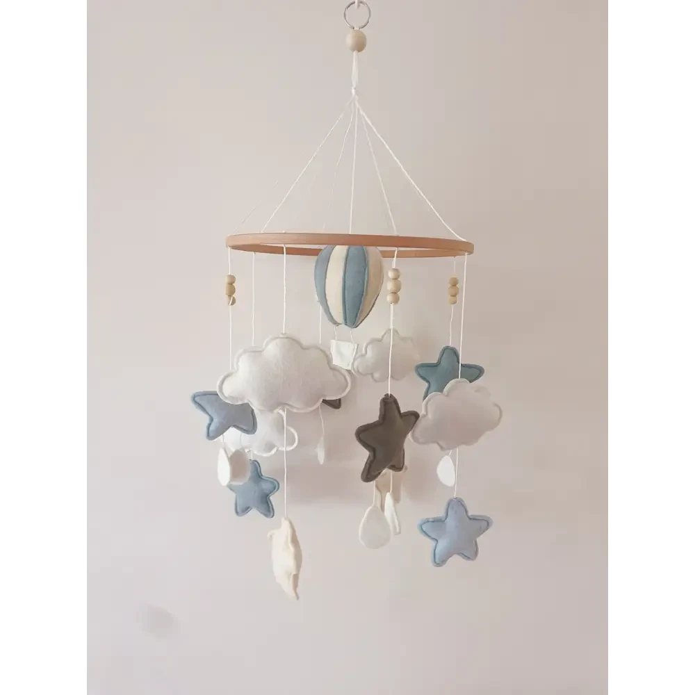 Hot Air Balloon Nursery Mobile - Timber Tinkers