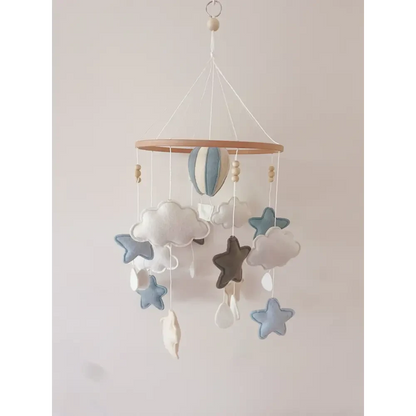 Hot Air Balloon Nursery Mobile - Timber Tinkers