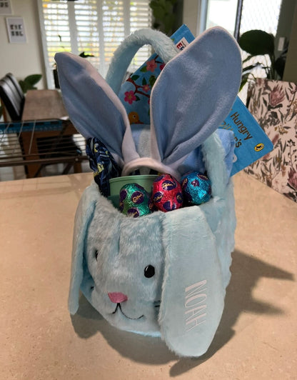 Easter Bunny Basket - Grey