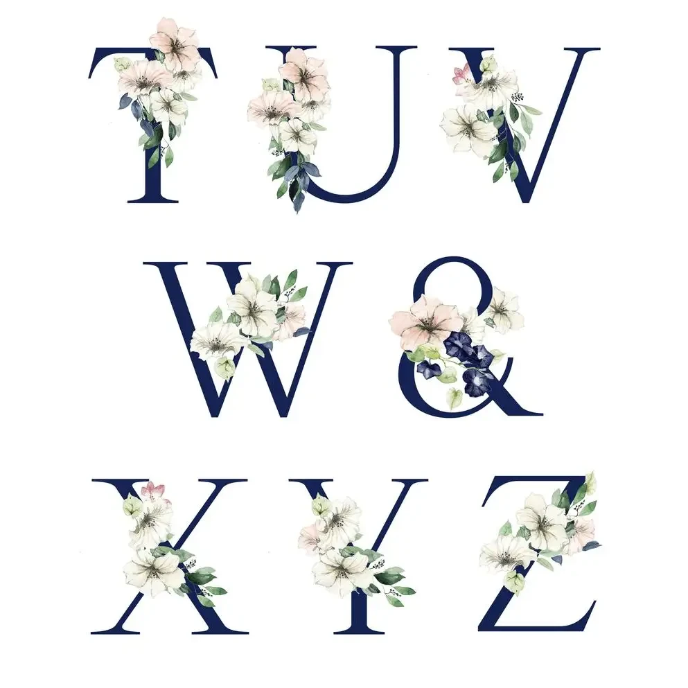 Keepsake Box - Blue Floral - Timber Tinkers