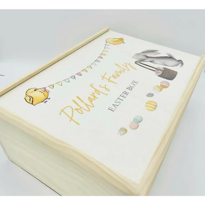 Keepsake Box - Easter Bunny Colour - Timber Tinkers