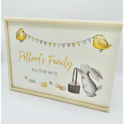 Keepsake Box - Easter Bunny Colour - Timber Tinkers