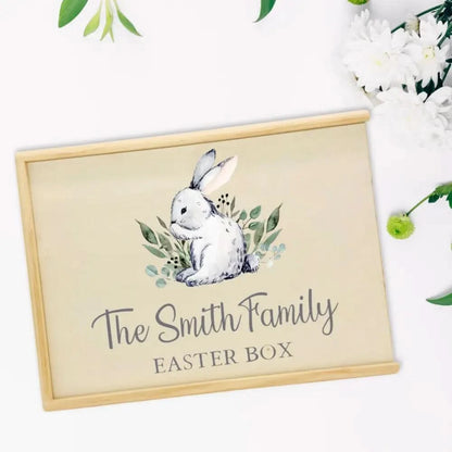 Keepsake Box - Grey Bunny - Timber Tinkers