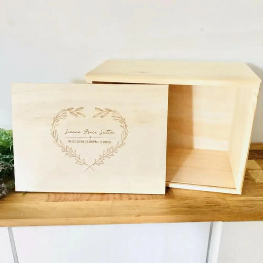 Keepsake Box - Heart - Timber Tinkers