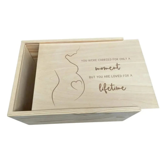 Keepsake Box - Loved for a lifetime - Timber Tinkers