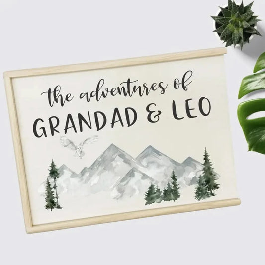 Keepsake Box - Mountain Adventures - Timber Tinkers