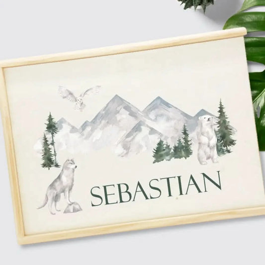 Keepsake Box - Mountains - Timber Tinkers