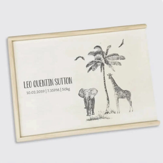 Keepsake Box - Safari - Timber Tinkers