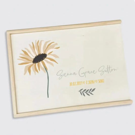Keepsake Box - Sunflower - Timber Tinkers