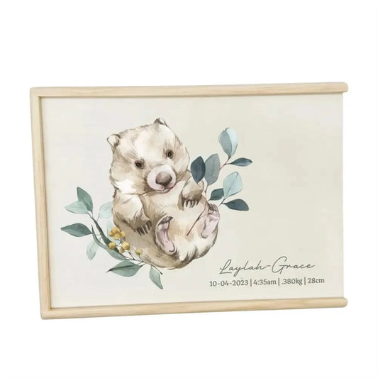 Keepsake Box - Wombat - Timber Tinkers
