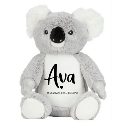 Koala Plush - Heart - Timber Tinkers