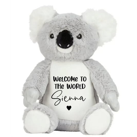 Koala Plush - Heart - Timber Tinkers