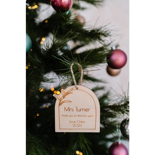 Leaf Arch Ornament - Timber Tinkers