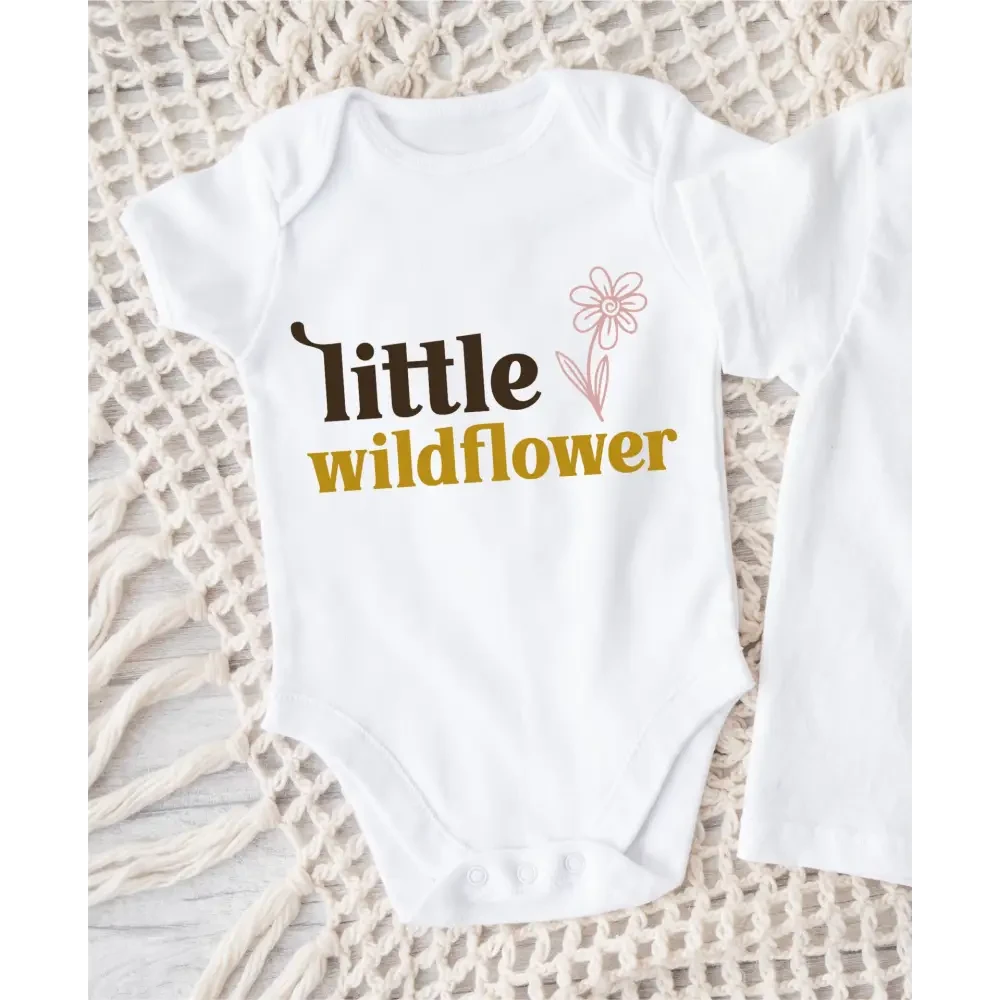 little wildflower onesie - Timber Tinkers