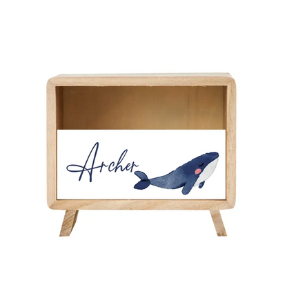 Money Box - Whale - Timber Tinkers