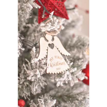 My First Christmas Ornament 2025 - Timber Tinkers