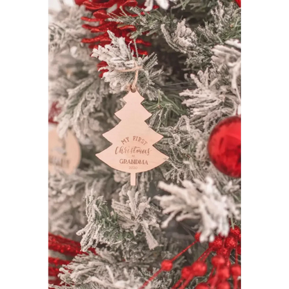 My First Christmas Ornament 2025 - Timber Tinkers