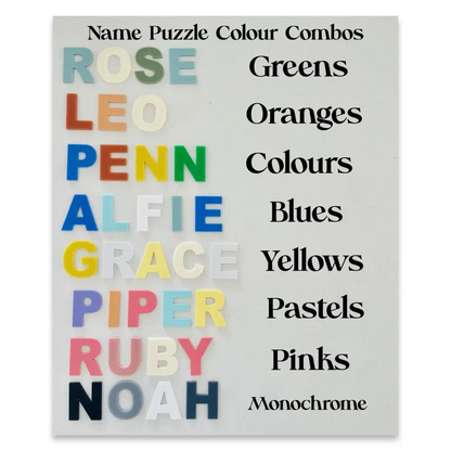 Name Puzzle - Classic - Timber Tinkers