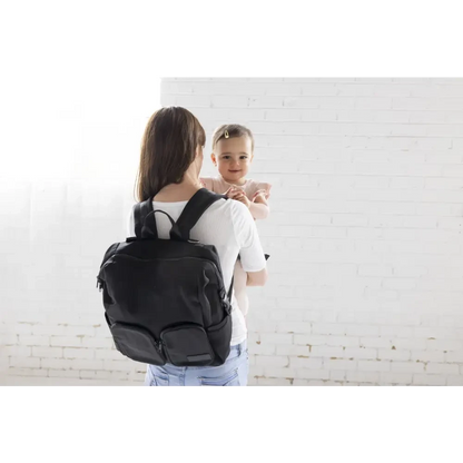Neoprene Nappy Bag - Black - Timber Tinkers