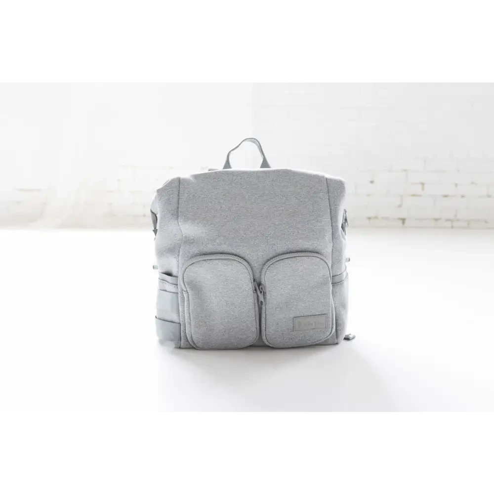 Neoprene Nappy Bag - Grey - Timber Tinkers