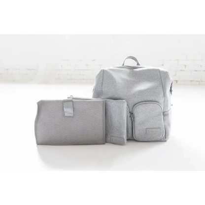 Neoprene Nappy Bag - Grey - Timber Tinkers