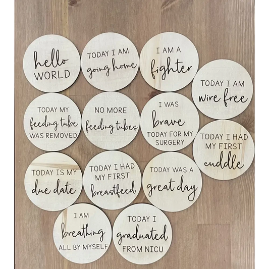 NICU Milestones - Timber Tinkers