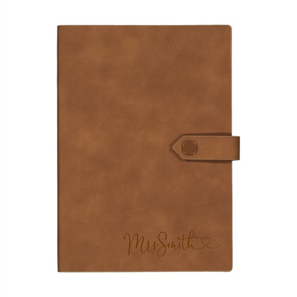 Personalised Note Book - Heart