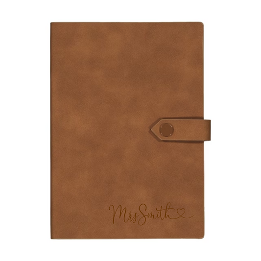 Personalised Note Book - Heart