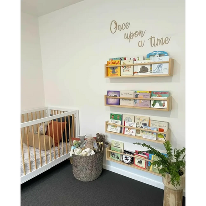 Once upon a time wall plaque - Timber Tinkers