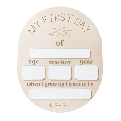 Oval First Day School Board - Timber Tinkers