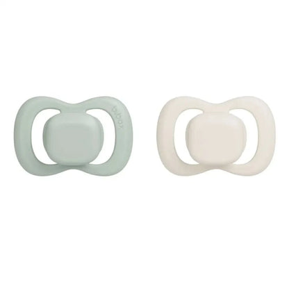 pacifier twin pack - sage + vanilla - Timber Tinkers