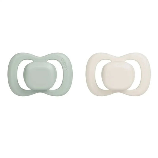 pacifier twin pack - sage + vanilla - Timber Tinkers