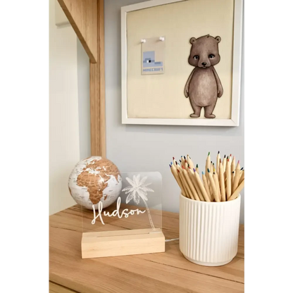 Palm Tree Night Light - Timber Tinkers