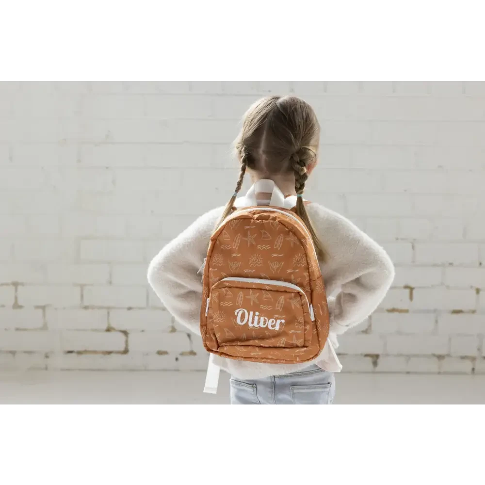 Personalied Kids Backpack - Surf - Timber Tinkers